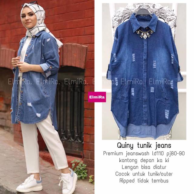 quiny tunik jeans