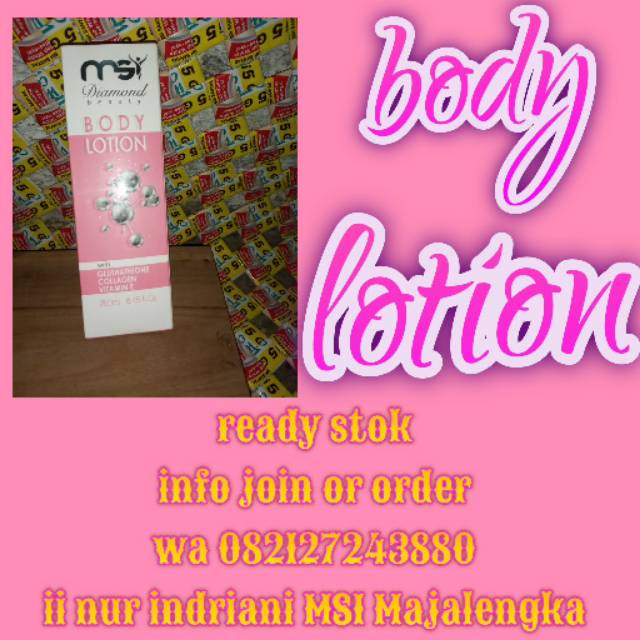 Body lotion