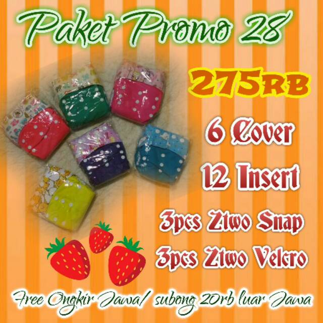 Paket Promo clodi 28