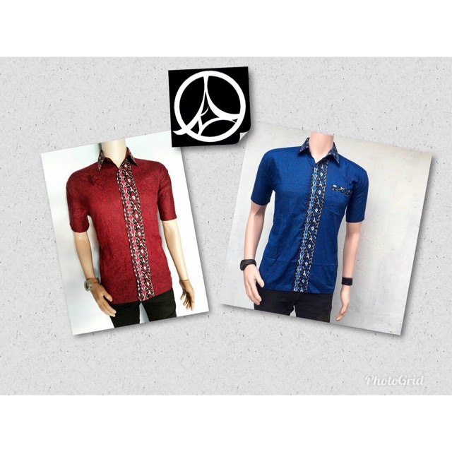 Baju Batik Pria Awan Mini Akatsuki