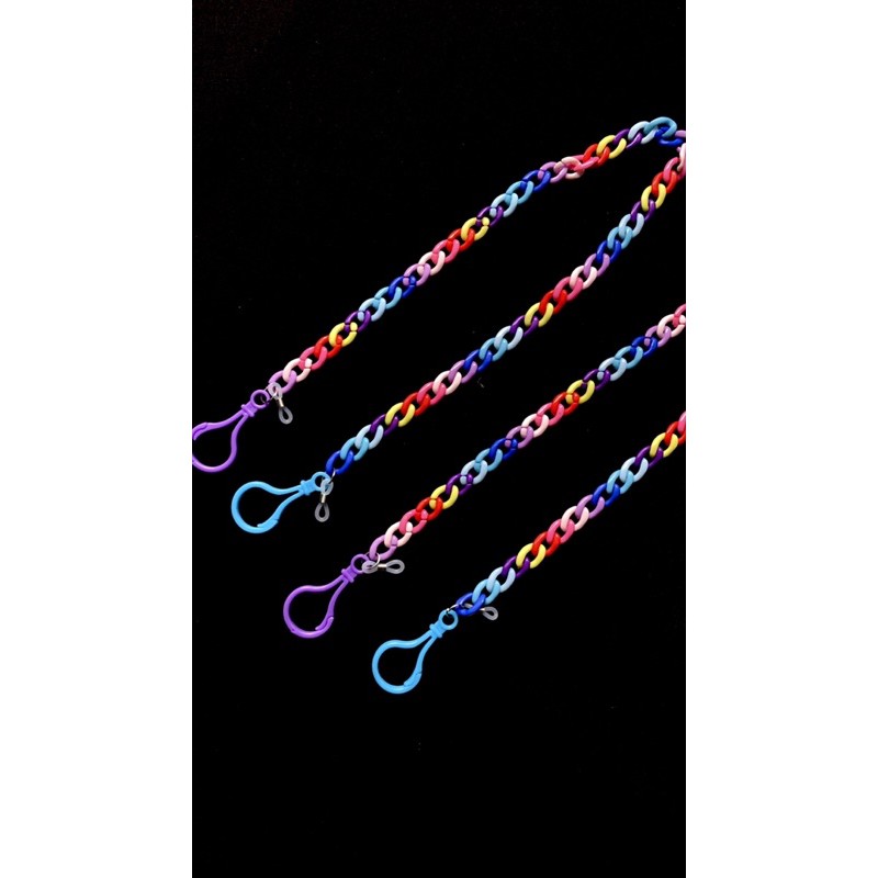 rainbow mask chain