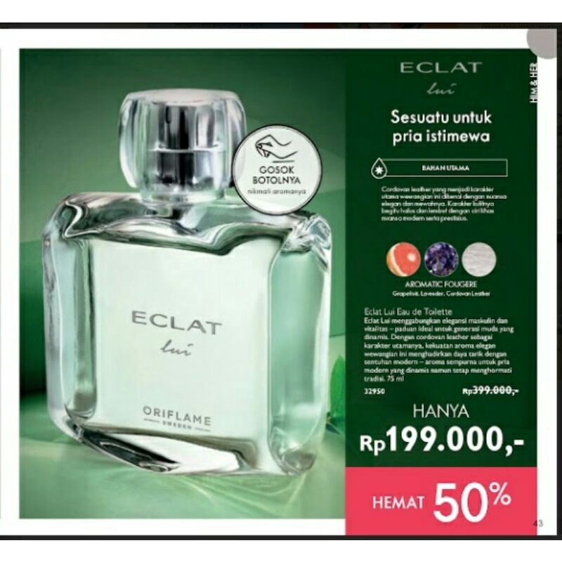 Eclat Lui Eau de Toilette