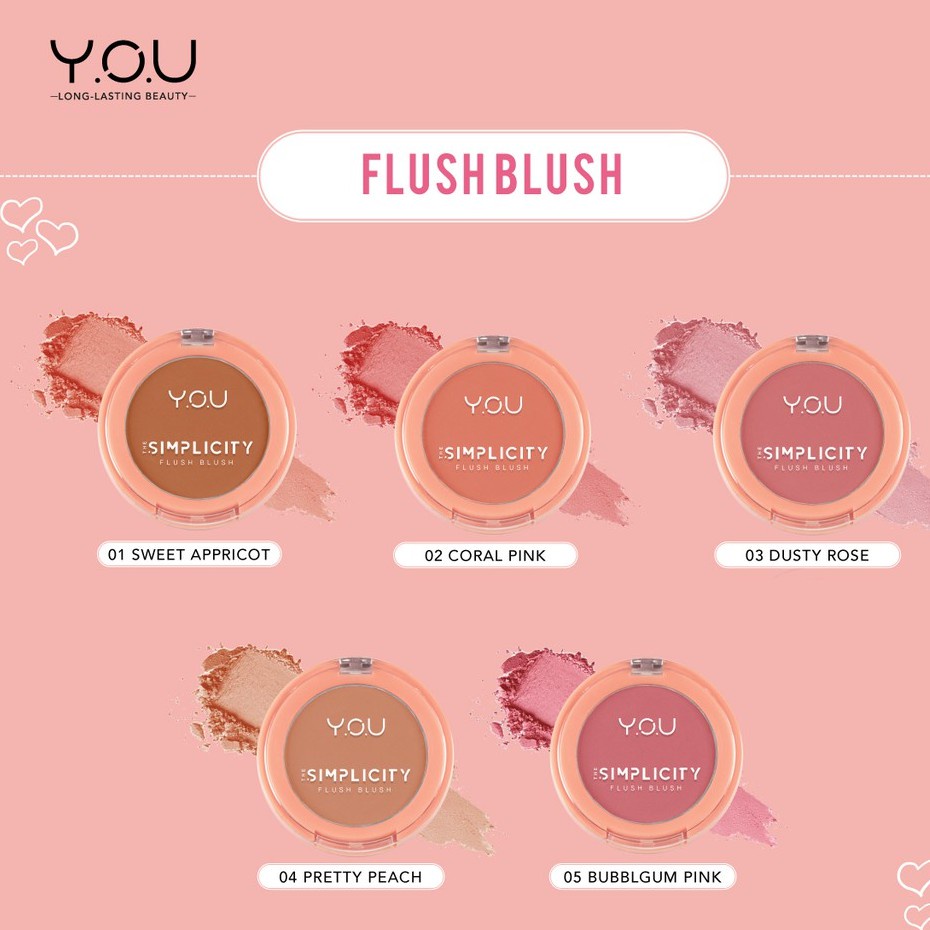 FLUSH BLUSH SIMPLICITY