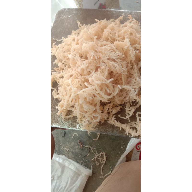 rumput laut putih kering