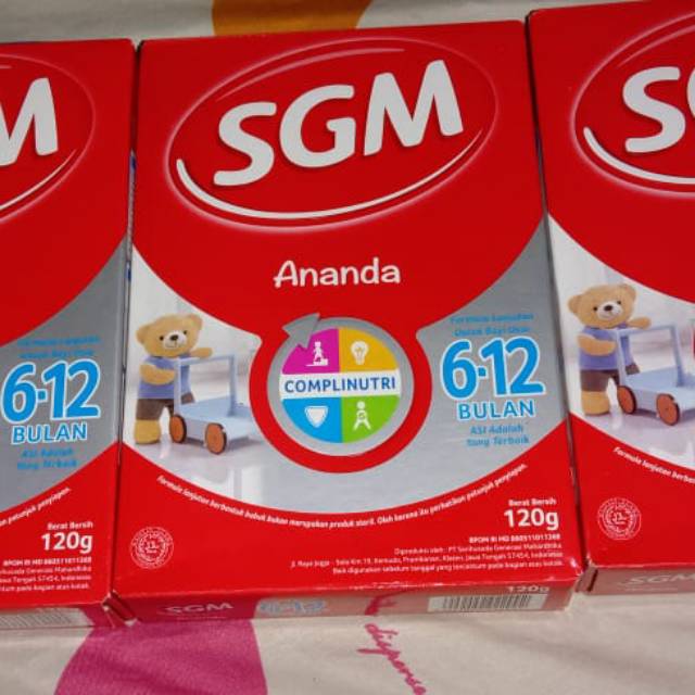 SGM ananda 6-12bulan