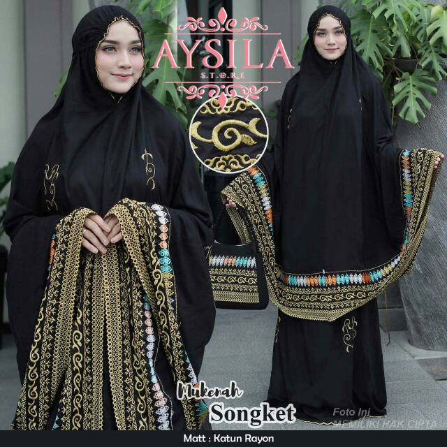 mukena songket