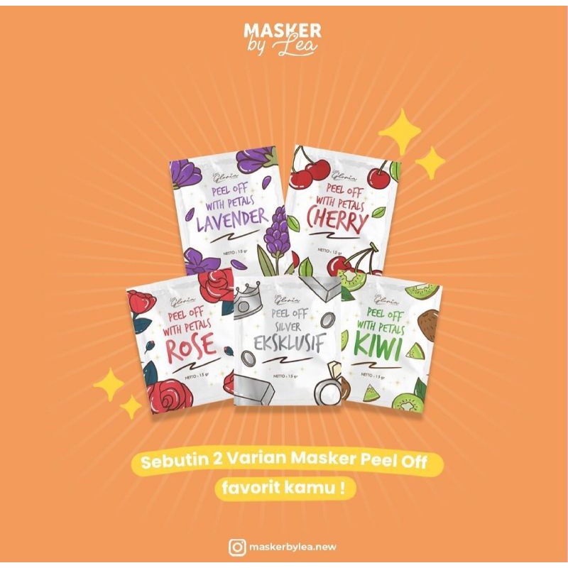 Masker Lea Gloria Peel Off