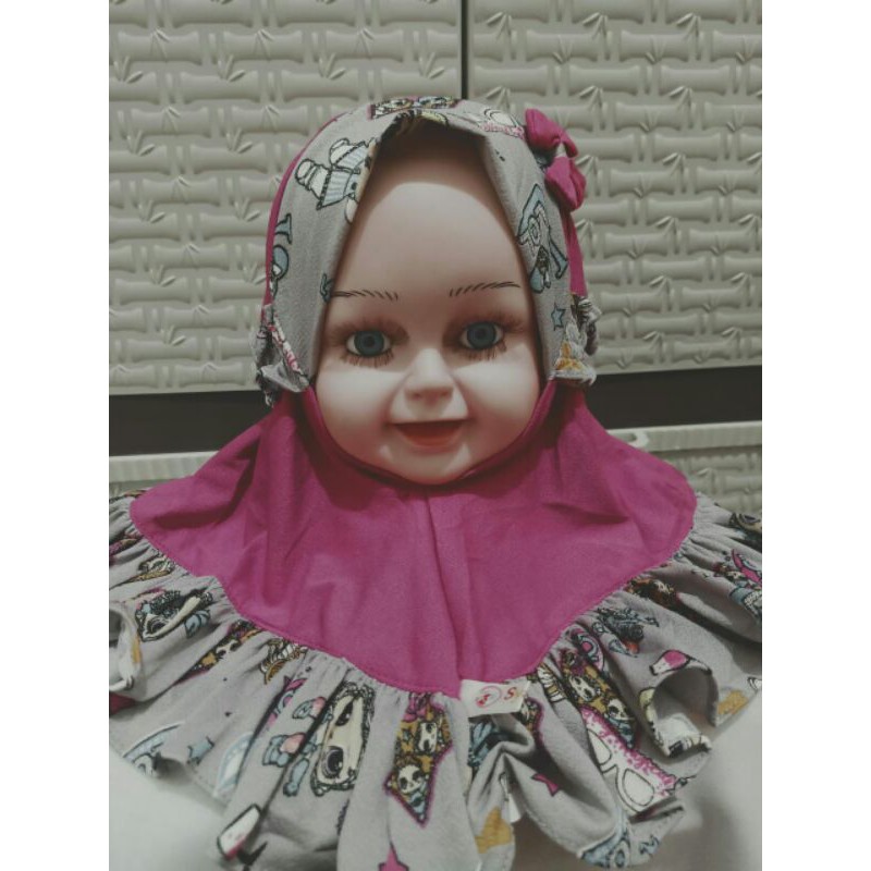KERUDUNG BAYI COMBINASI
