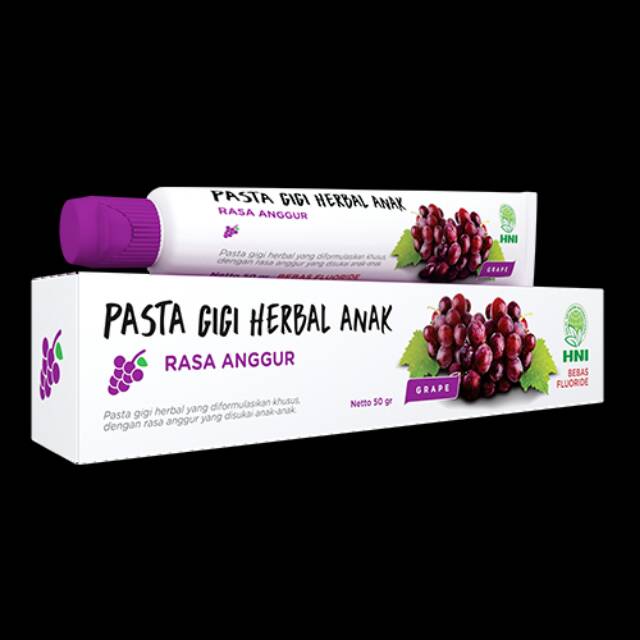 Pepsoden herbal anak (rasa anggur)