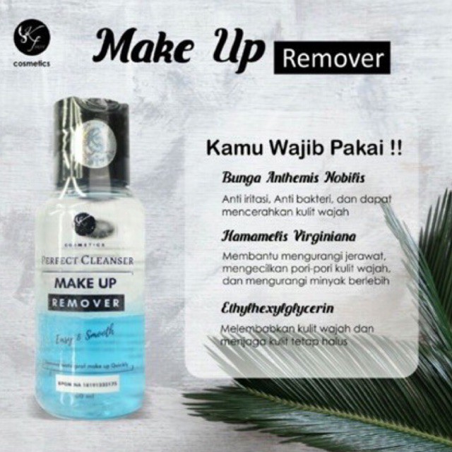 make up remover