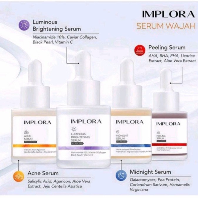 IMPLORA SERUM WAJAH/SERUM ACNE