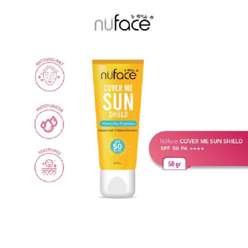 Nuface Cover Me Sun Shield SPF50 PA++++