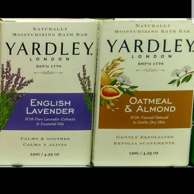YARDLEY BARSOAP
