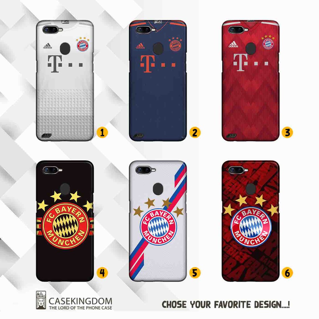 Premium Custom Case Realme C1 / C2 Bayern Munchen Casing Hardcase