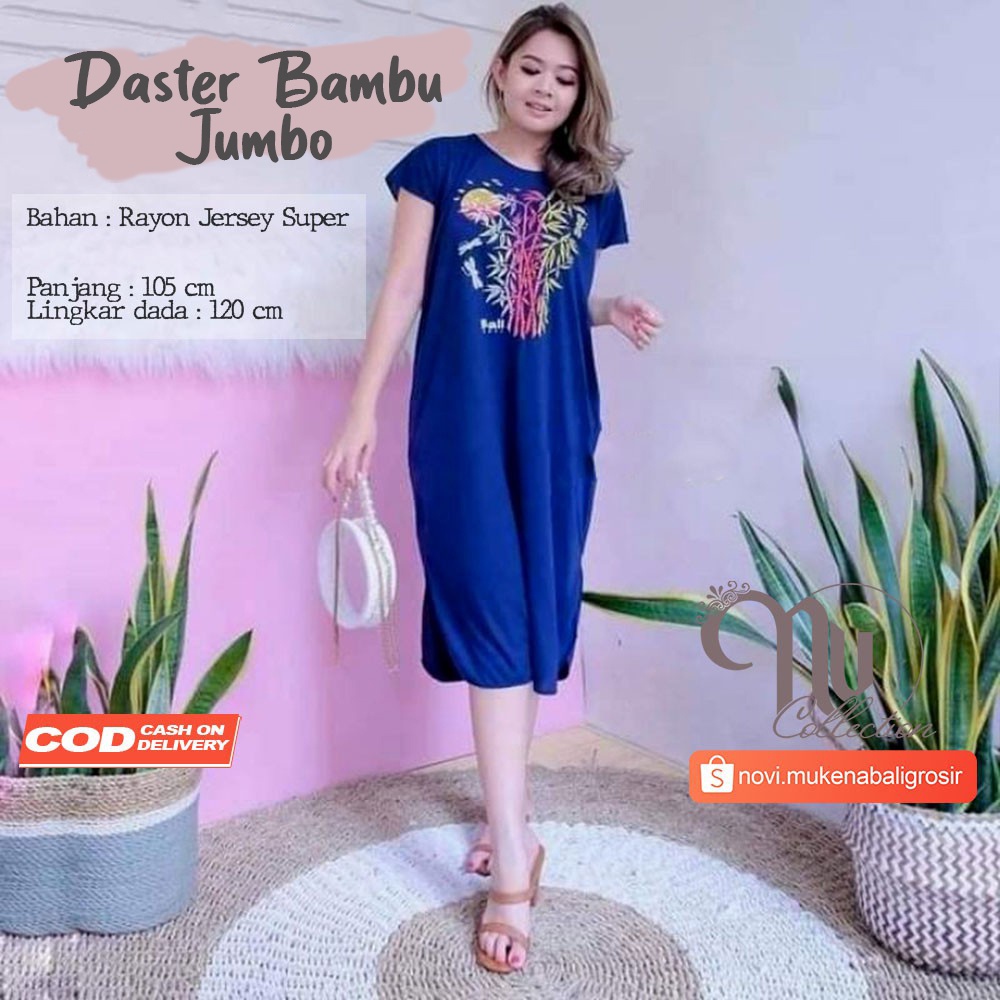 DASTER BAMBU JUMBO BALI KAIN HALUS JUMBO