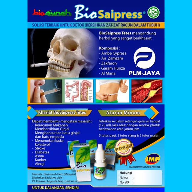 Biosaipress Tetes
