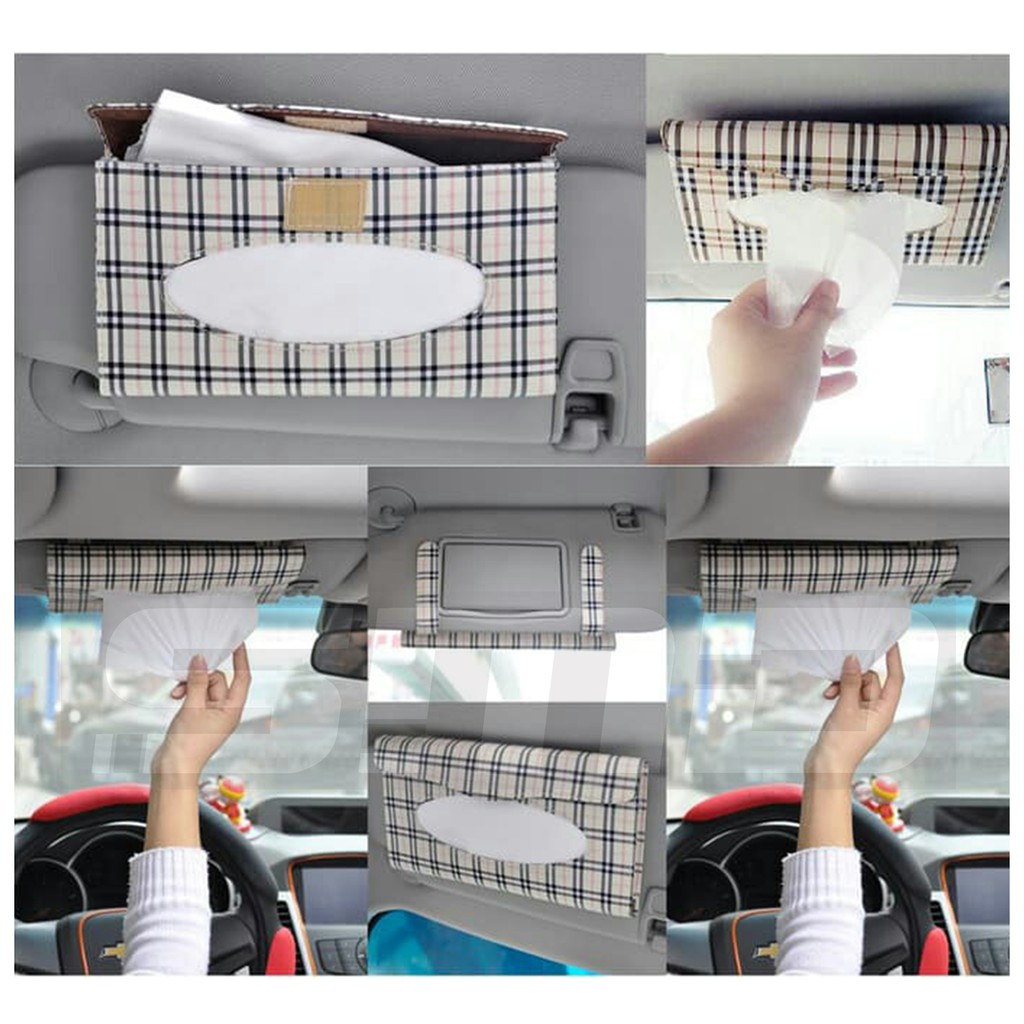 Tempat Tissue Mobil Model Garis