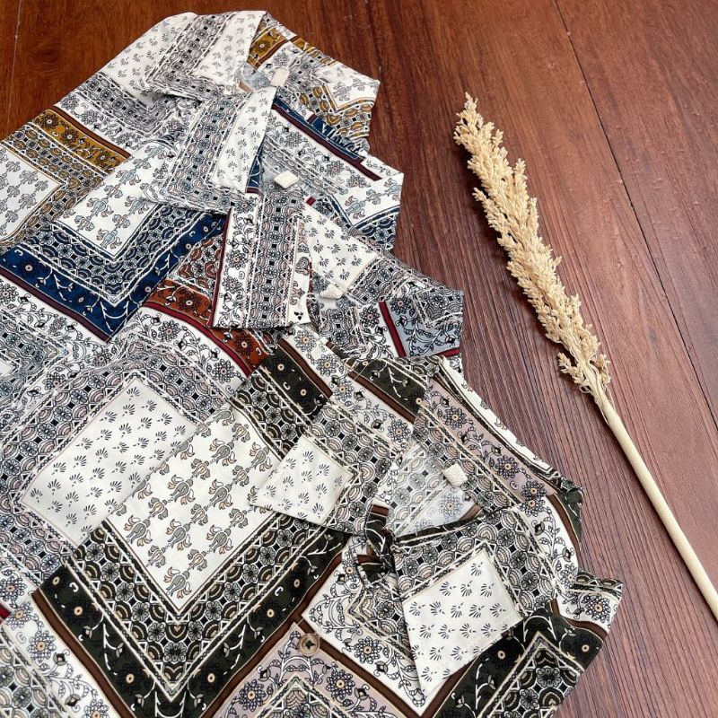 ONE SET ETNIK COTTON SILK