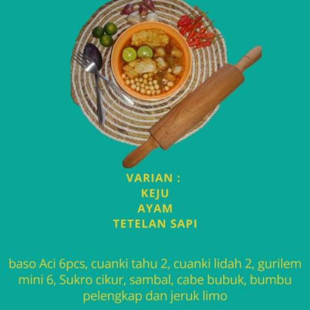Baso Aci 3 Varian