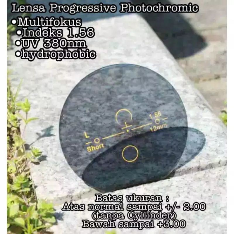 LENSA PROGRESIF PHOTOCROMIC