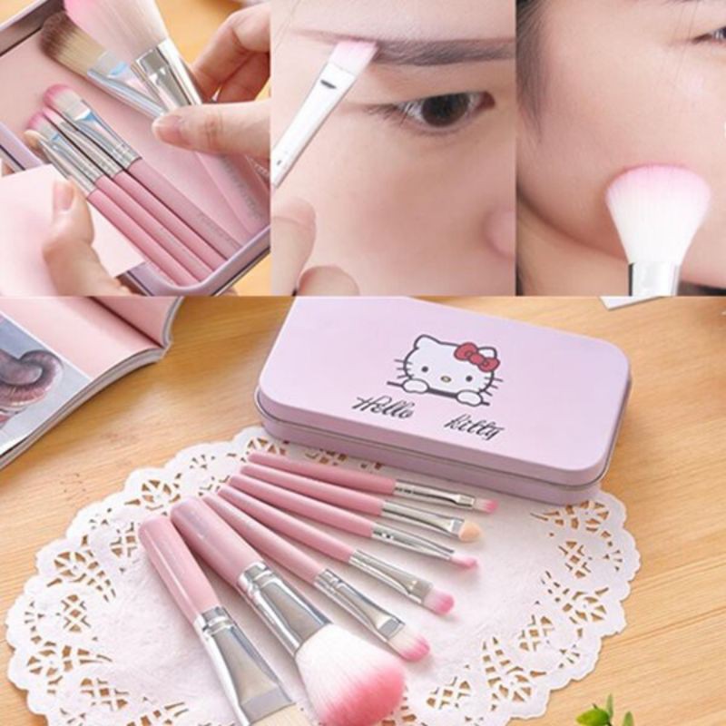 SET KUAS HELLO KITTY