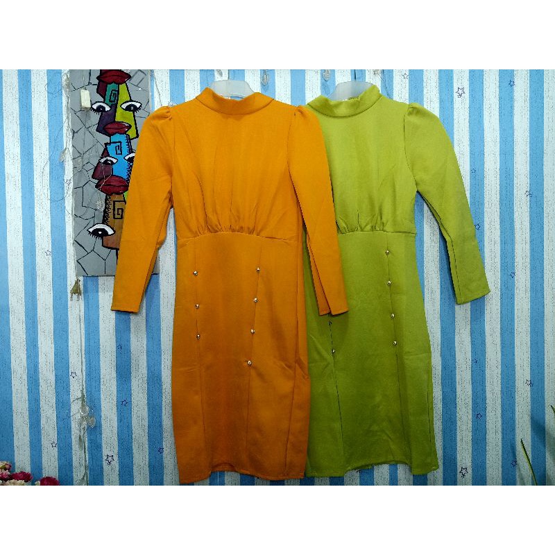 mididress turtleneck scuba