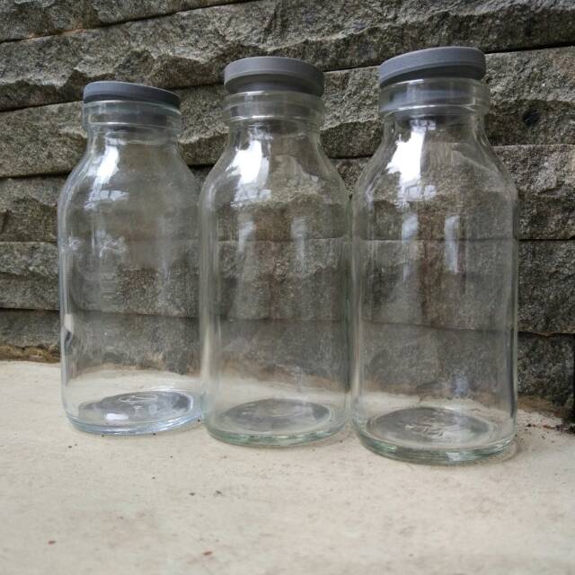 botol asi kaca preloved