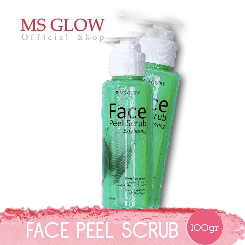 MS GLOW Face Peel Scrub