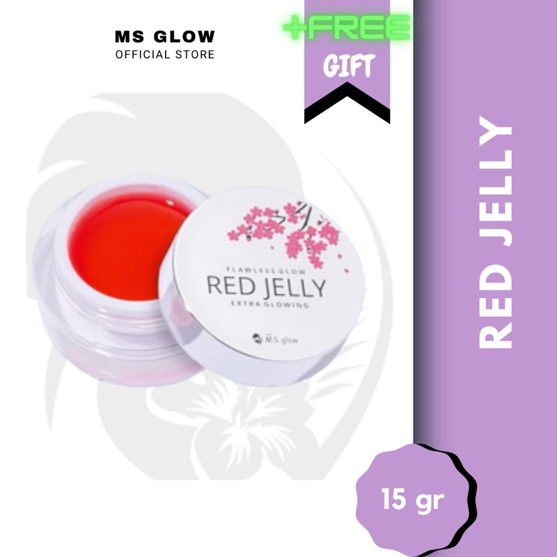 MSGLOW FLAWLESS RED JELLY