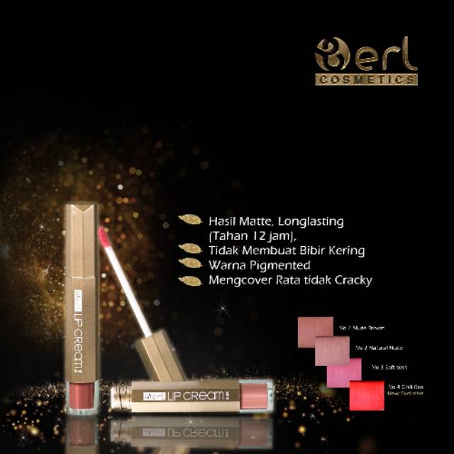 B ERL Lip Matte Cream