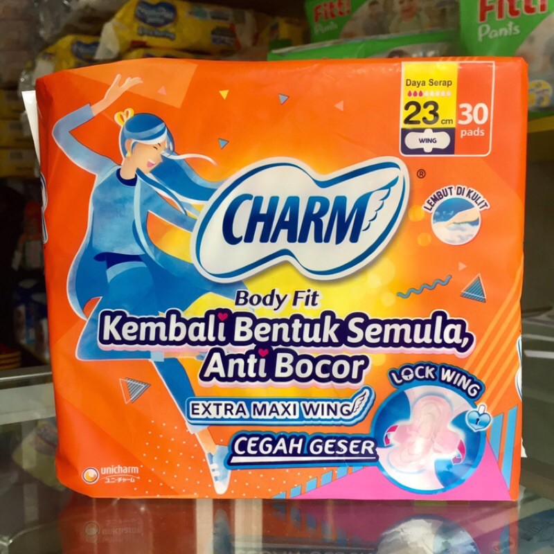 Charm Body Fit Extra Maxi Wing