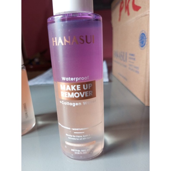 MAKE UP REMOVER + COLLAGEN HANASUI