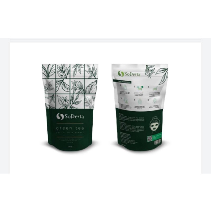 Soderta Greentea peel off mask 1kg
