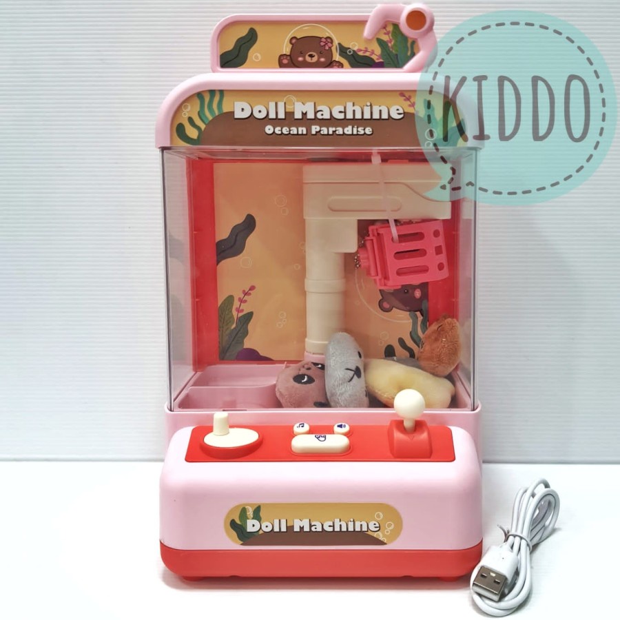 Mainan claw machine - candy grabber - mesin capit boneka - KGS