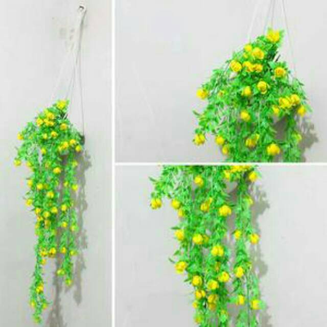 Buket bunga priti dan vas /shabu chic