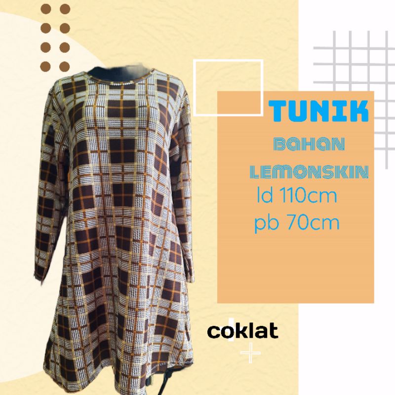 tunik lemon skin