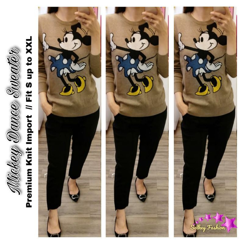 mickey dance sweter