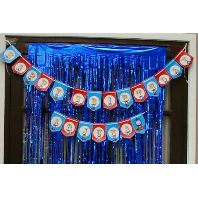 Bunting Flag Satuan Custom / Flag Chain