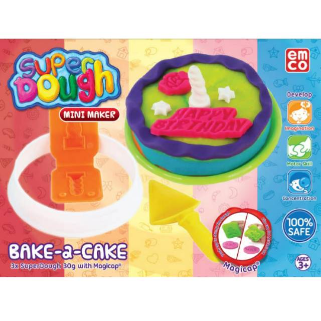 Emco Super Dough Mini Maker Bake a Cake 6148