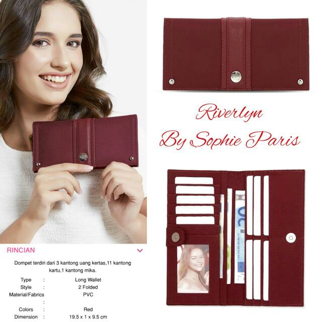 DOMPET RIVERLYN<br/>BY SOPHIE PARIS