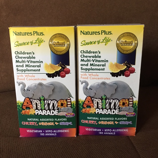 Animal Parade multivitamins