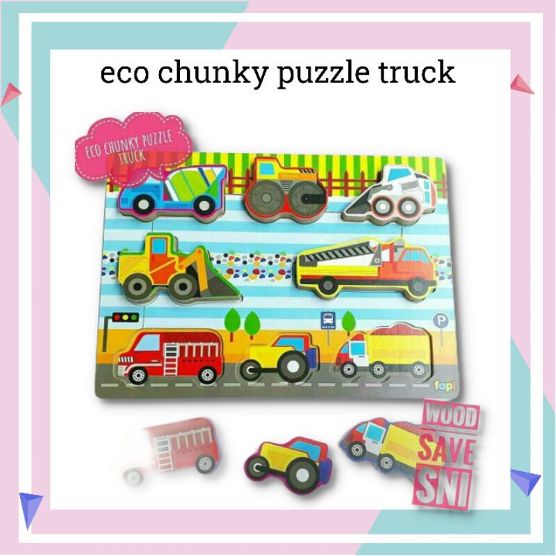 CHUNKY PUZZLE *TRUCK*