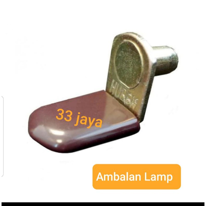 Ambalan Lamp Coklat per pc