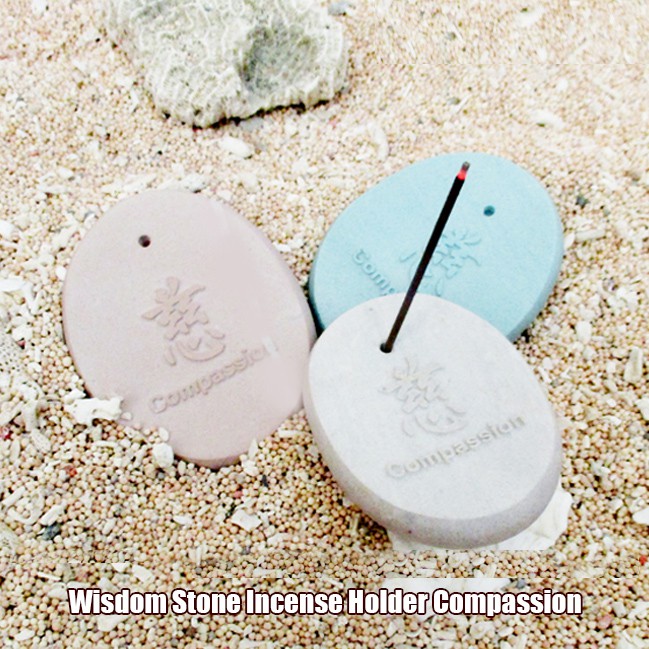 Pajangan Wisdom Stone Incense Holder