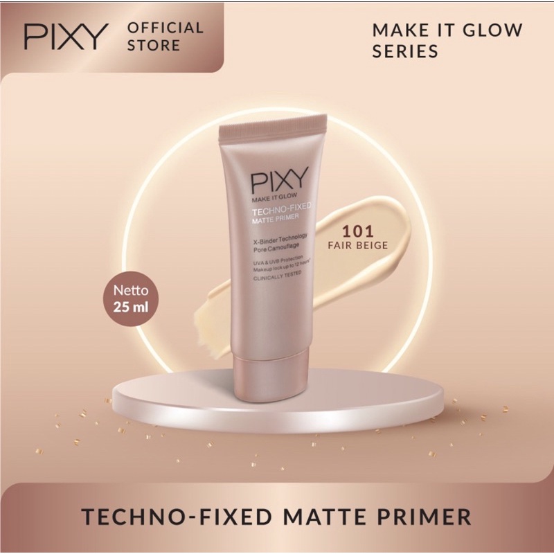 Pixy Make It Glow Techno Fixed Matte Primer