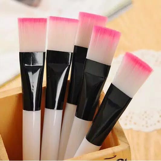 Kuas Masker pink dan putih
