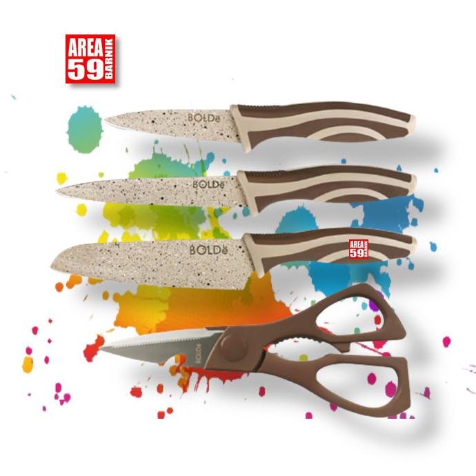 :>:>:>:>] Pisau set Bolde 4Pcs Original
