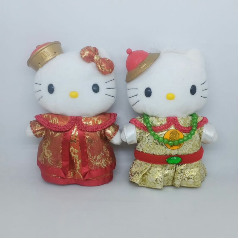 PRELOVED boneka hell0 kitty chineses mcd SET
