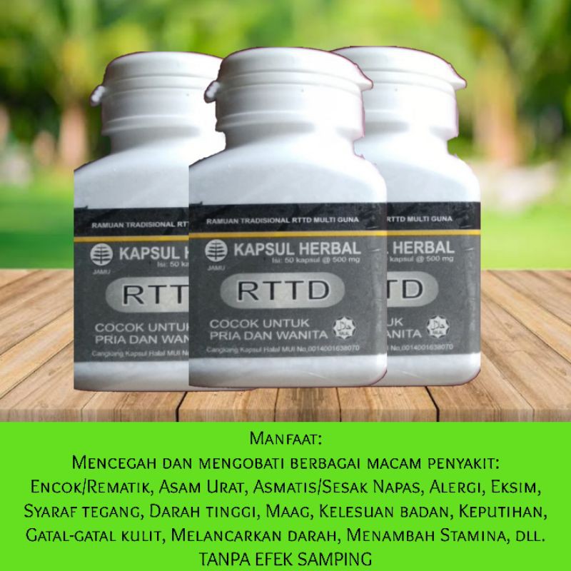 KAPSUL RTTD ASLI