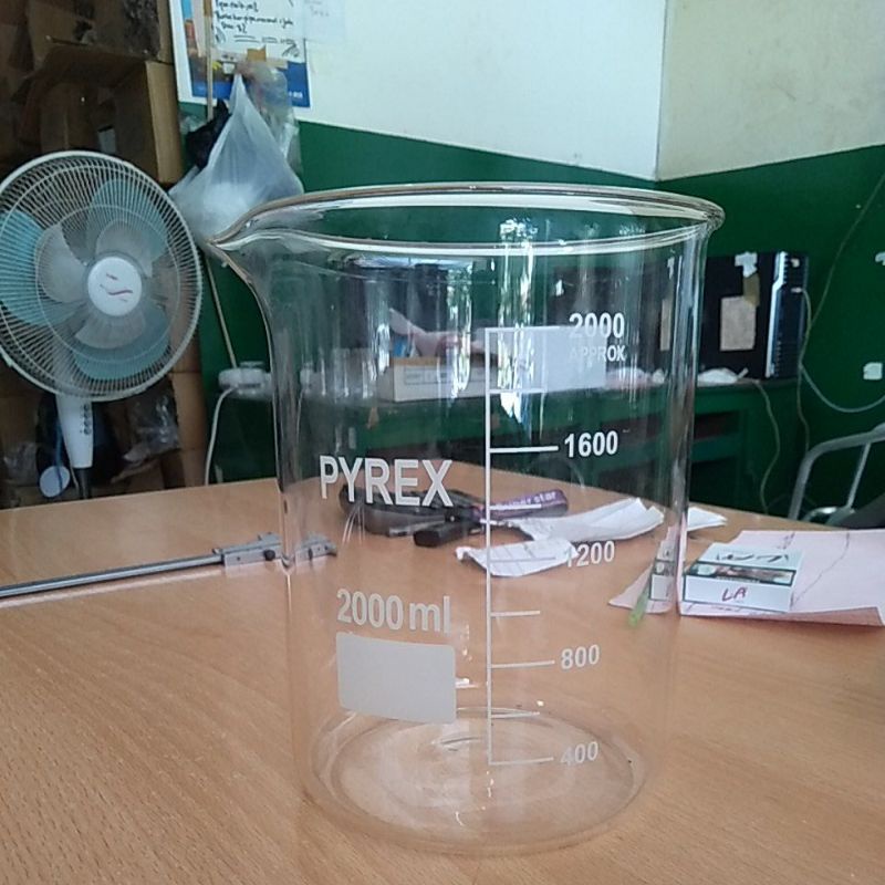 Beaker Glass 2000ml pyrex